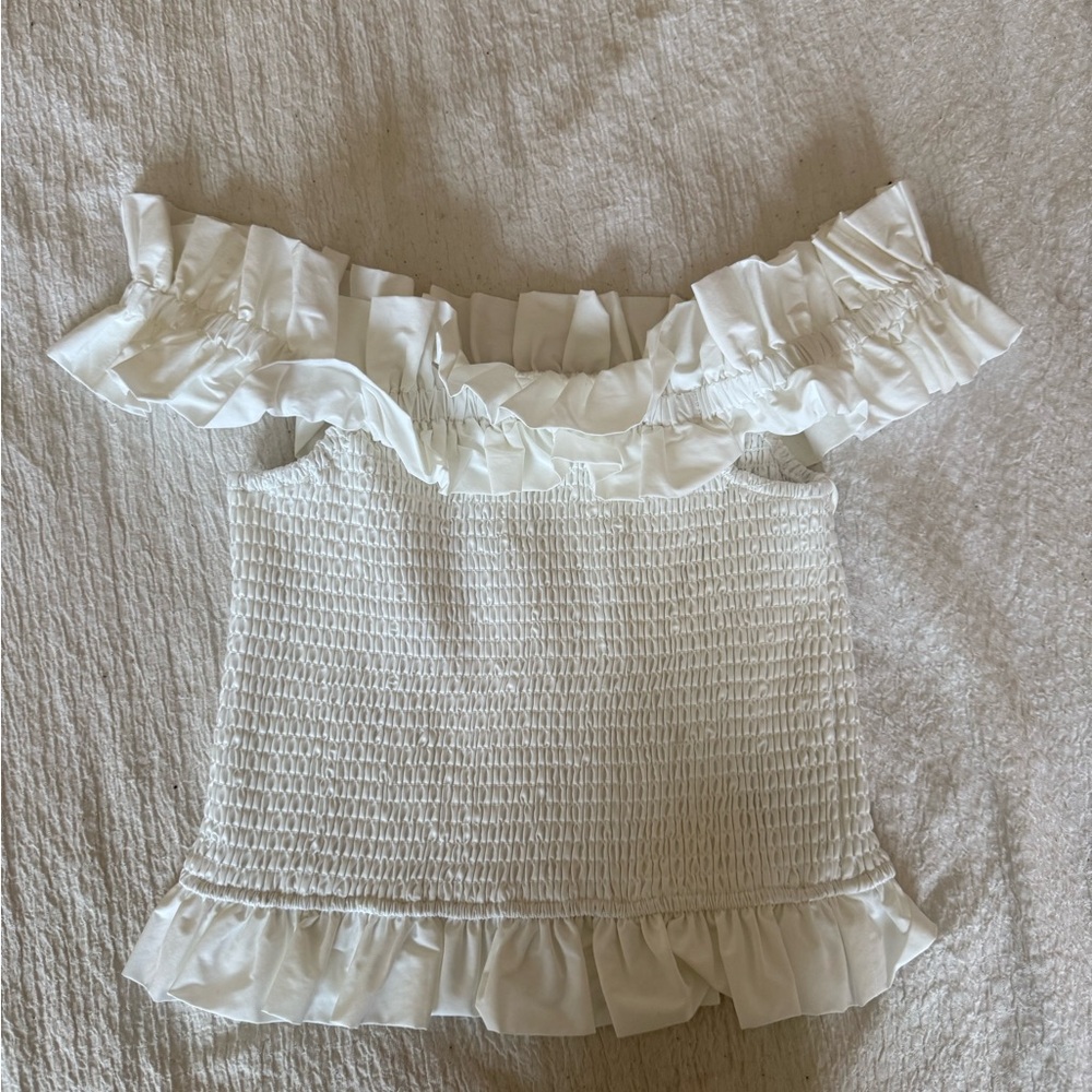 Chic Off-Shoulder Ruffle Blouse